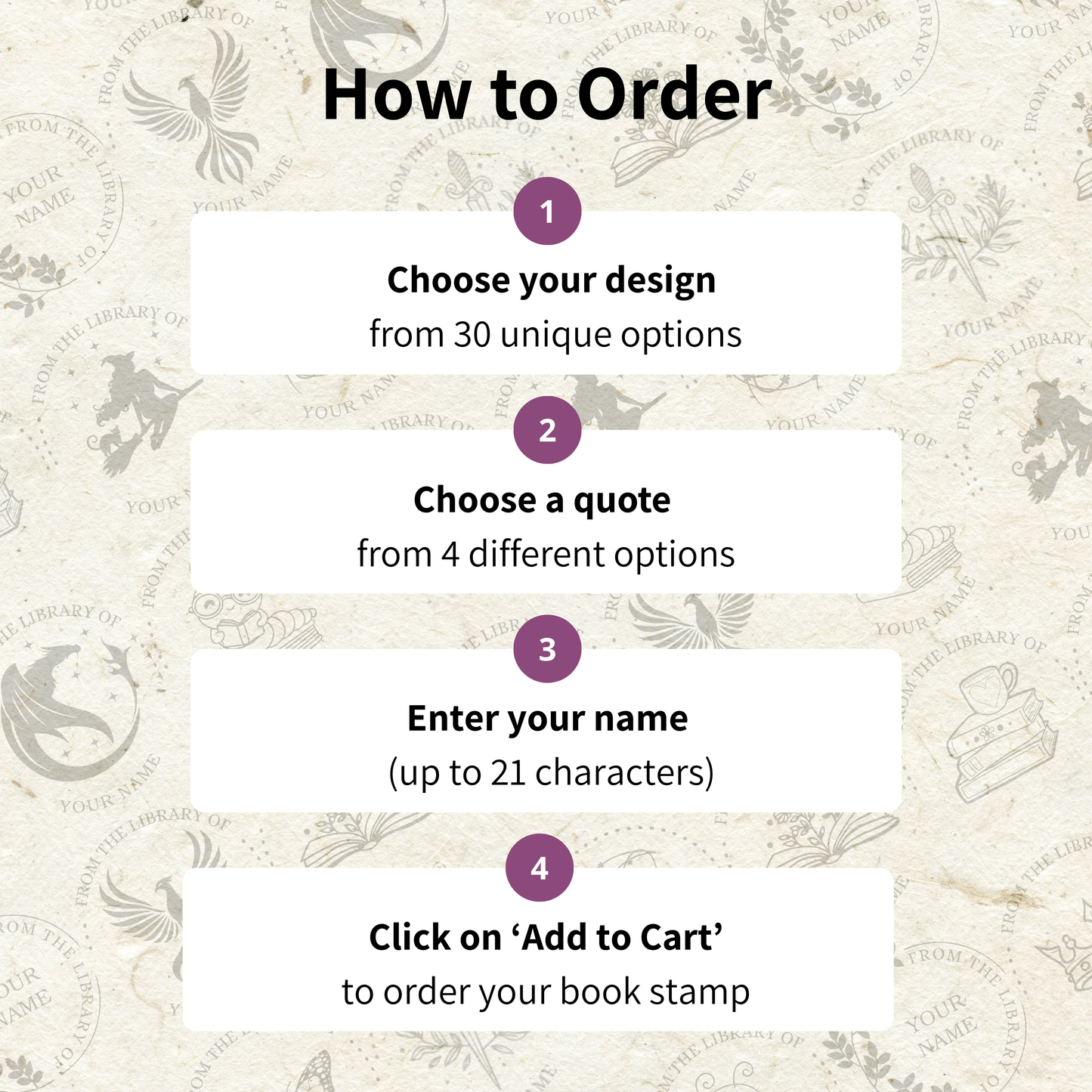 Extra Embosser Plate - Nature & Plants