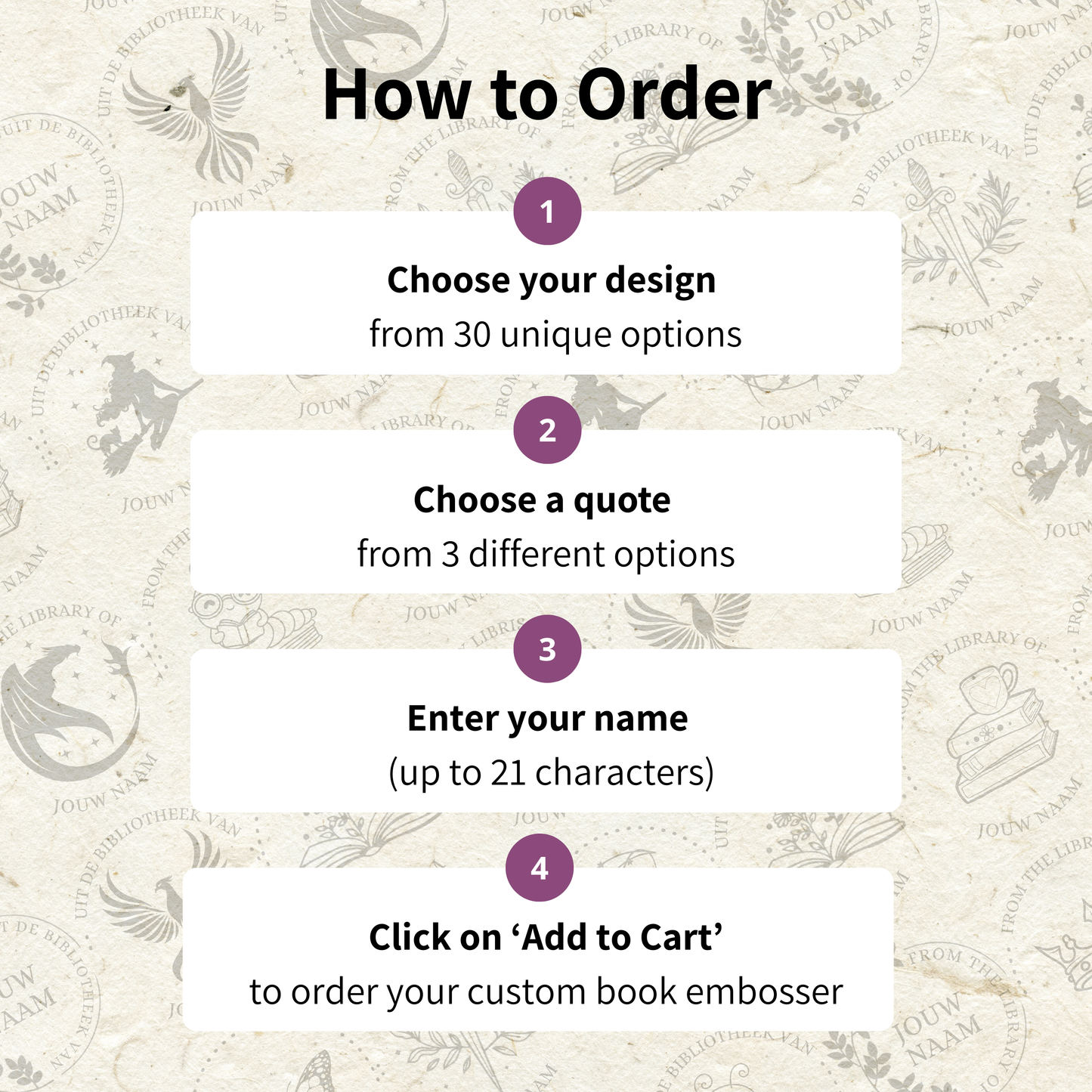My Book Embosser – Custom Book Embosser